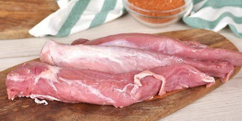 Prepare o lombo de porco
