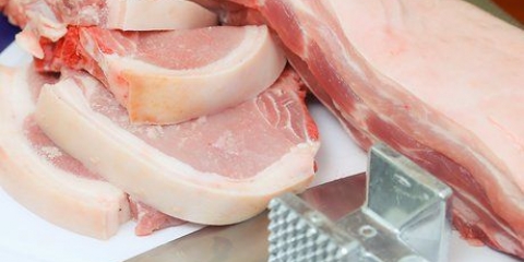 Preparar carne de porco