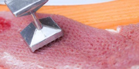 Deixe a carne de porco macia