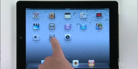 Conectando-se à internet em um ipad