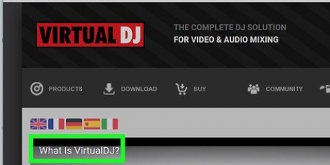 Usando dj virtual
