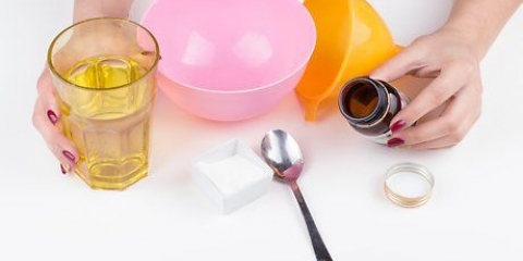 Fazendo soro de vitamina c