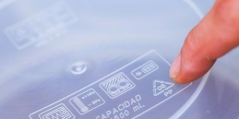 Identificando recipientes de alimentos
