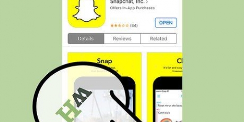 Chamando amigos no snapchat