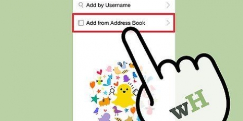Adicionar amigos no snapchat