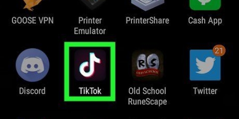 Encontre amigos no tiktok no android