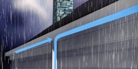 Desviar a água de sua casa
