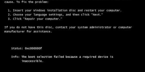 Reinstale o windows 7