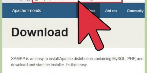 Instale o xampp para windows