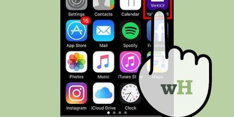 Abra o yahoo mail