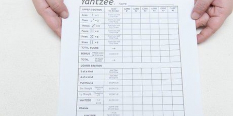 Jogando yahtzee