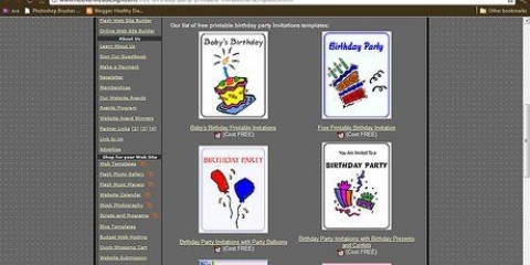 Faça seus próprios convites de aniversário