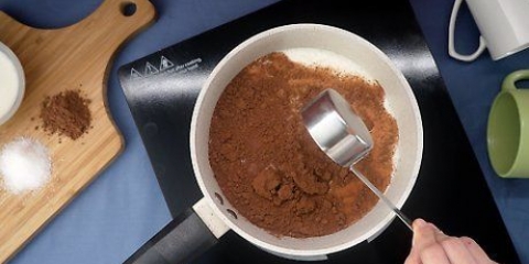 Faça seu próprio chocolate quente