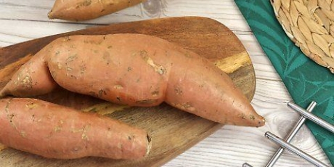 Batata doce assada