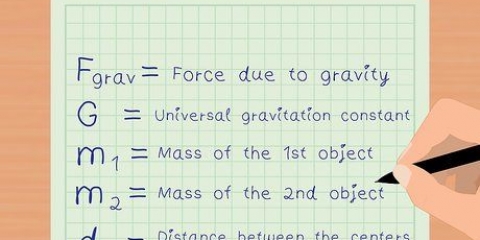 Calculando a gravidade