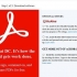 Instale o adobe reader