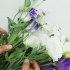 Secagem de flores