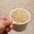 Cozinhar arroz integral em uma panela de arroz