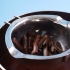 Fazendo cachos de chocolate