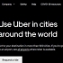 Verifique se o uber está disponível na sua região