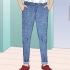 Vestindo crocs