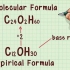 Determinando a fórmula molecular de uma substância