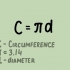 Calculando a circunferência de um círculo