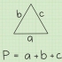 Calculando o perímetro de um triângulo