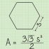 Calcular a área de um hexágono