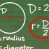 Calculando o raio de um círculo