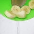 Fazendo um milk-shake de banana