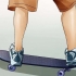 Fazendo um desossado em um skate
