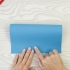 Dobre um barquinho de papel