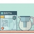 Usando um jarro de água brita