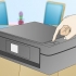 Digitalize um documento sem fio para o seu pc com um hp deskjet 5525