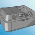 Digitalizando um documento com uma impressora canon