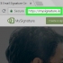 Criar uma assinatura de e-mail