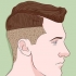 Cortar um corte de cabelo desbotado