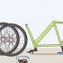 Pintando uma bicicleta