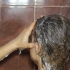 Usando um secador de cabelo com um difusor