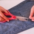 Como consertar um jeans rasgado