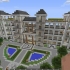 Construindo uma mansão no minecraft