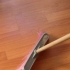 Limpando um piso laminado
