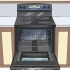Usando um forno