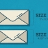 Colocando um selo em um envelope