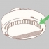 Cubra um detector de fumaça