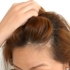 Partindo o cabelo