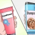 Lavando um filhote de shih tzu