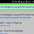 Excluir uma conta do telegram no android