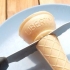 Fazendo xícaras de chá comestíveis
